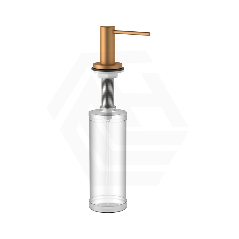 Meir Round Stainless Steel Soap Dispenser Variant Colour Available