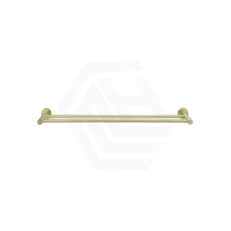 Meir 600/900Mm Round Solid Brass Double Towel Rail Variant Colour Available Rails