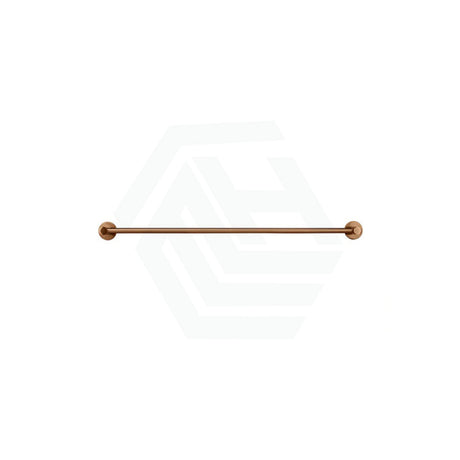 Meir 600/900Mm Round Solid Brass Double Towel Rail Variant Colour Available Rails