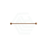 Meir 600/900mm Round Solid Brass Double Towel Rail Variant Colour Available