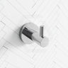 Meir Round Solid Brass Robe Hook Variant Colour Available