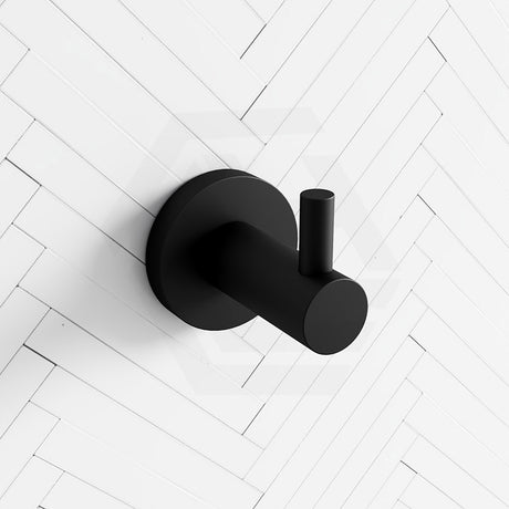Meir Round Solid Brass Robe Hook Variant Colour Available