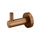 Meir Round Solid Brass Robe Hook Variant Colour Available