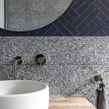 Meir Gunmetal Grey Round Solid Brass Robe Hook