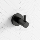 Meir Round Solid Brass Robe Hook Variant Colour Available
