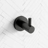 Meir Round Solid Brass Robe Hook Variant Colour Available