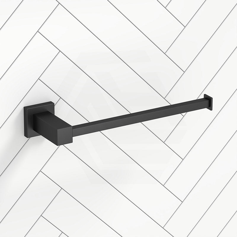 Meir Square Matt Black Guest Towel Rail