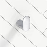 Meir Curvaé Stainless Steel Single Robe Hook Variant Colour Available