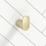 Meir Curvaé Stainless Steel Single Robe Hook Variant Colour Available