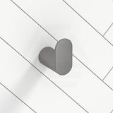 Meir Curvaé Stainless Steel Single Robe Hook Variant Colour Available