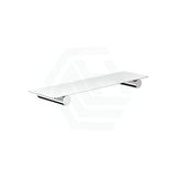 Meir Curvaé 400mm Stainless Steel Shower Shelf Variant Colour Available