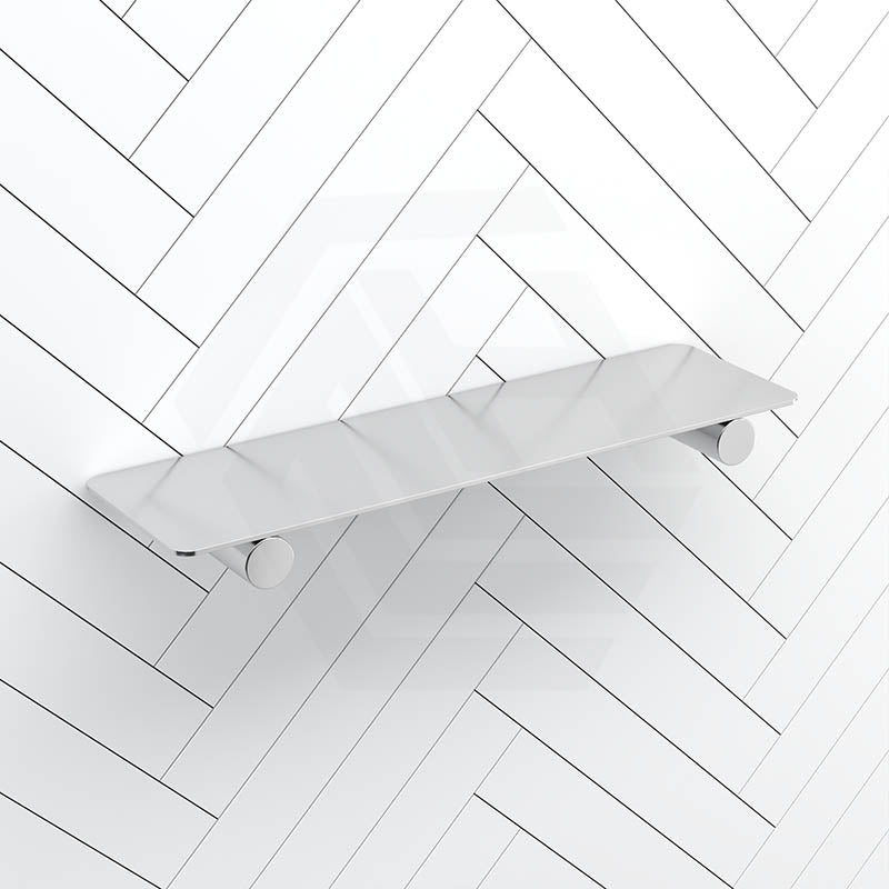 Meir Curvaé 400mm Stainless Steel Shower Shelf Variant Colour Available