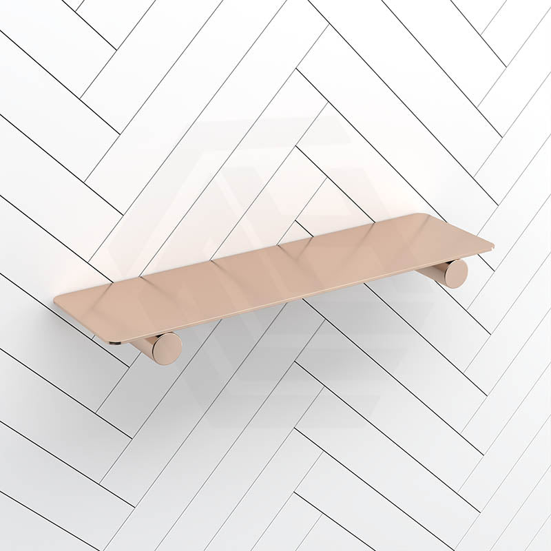 Meir Curvaé 400mm Stainless Steel Shower Shelf Variant Colour Available
