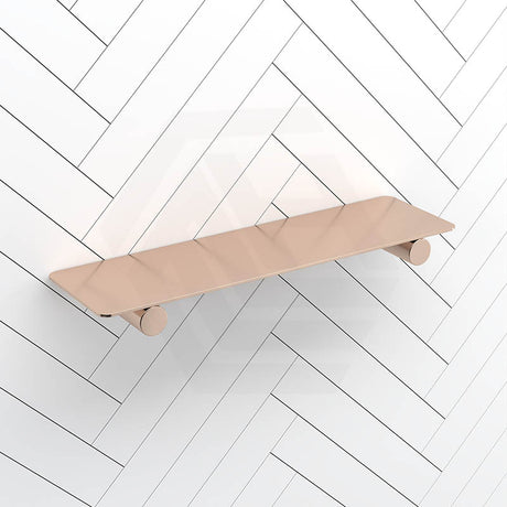 Meir Curvaé 400mm Stainless Steel Shower Shelf Variant Colour Available