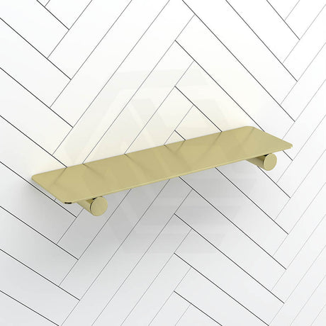 Meir Curvaé 400mm Stainless Steel Shower Shelf Variant Colour Available