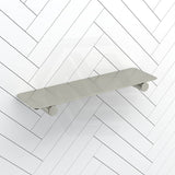 Meir Curvaé 400mm Stainless Steel Shower Shelf Variant Colour Available