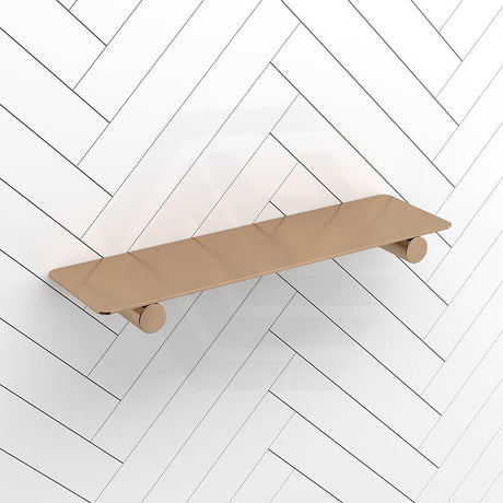 Meir Curvaé 400mm Stainless Steel Shower Shelf Variant Colour Available