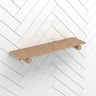 Meir Curvaé 400mm Stainless Steel Shower Shelf Variant Colour Available
