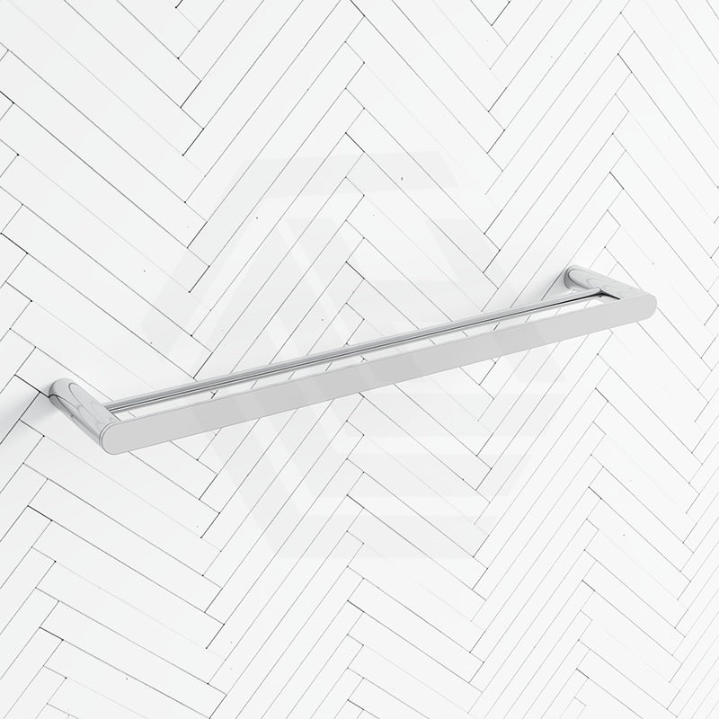 Meir Curvaé 600/800mm Stainless Steel Double Towel Rail Variant Colour Available
