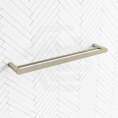 Meir Curvaé 600/800mm Stainless Steel Double Towel Rail Variant Colour Available