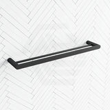 Meir Curvaé 600/800mm Stainless Steel Double Towel Rail Variant Colour Available