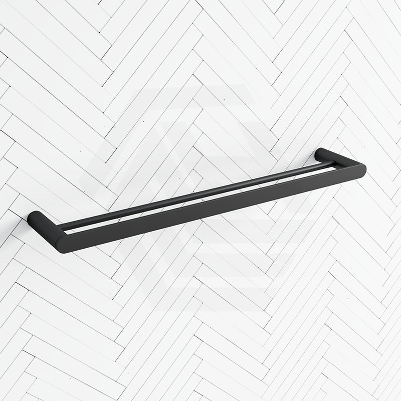 Meir Curvaé 600/800mm Stainless Steel Double Towel Rail Variant Colour Available