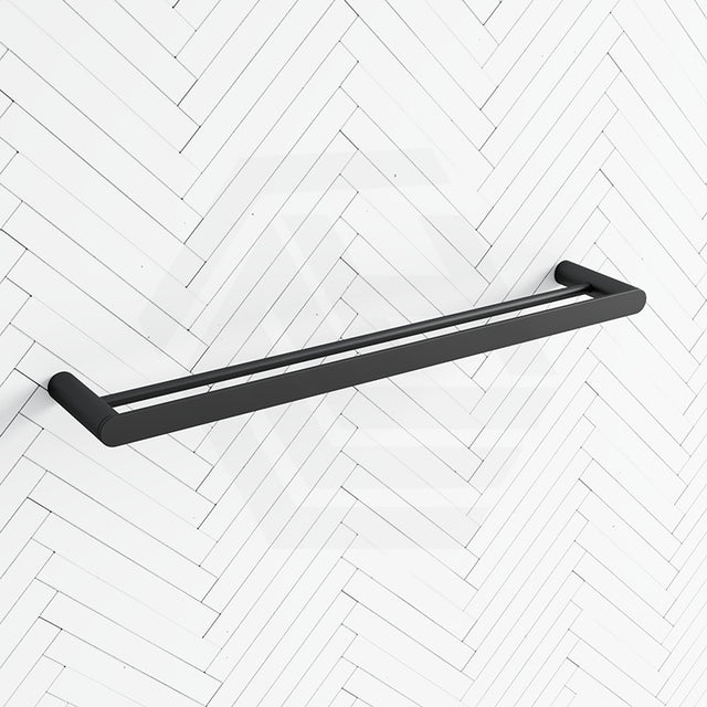 Meir Curvaé 600/800mm Stainless Steel Double Towel Rail Variant Colour Available