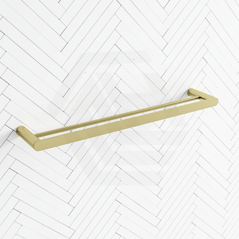 Meir Curvaé 600/800mm Stainless Steel Double Towel Rail Variant Colour Available