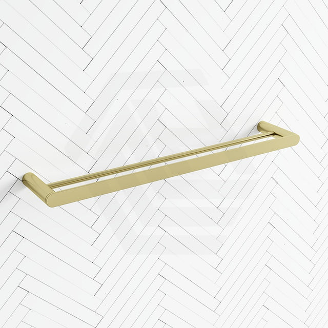 Meir Curvaé 600/800mm Stainless Steel Double Towel Rail Variant Colour Available