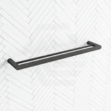 Meir Curvaé 600/800mm Stainless Steel Double Towel Rail Variant Colour Available