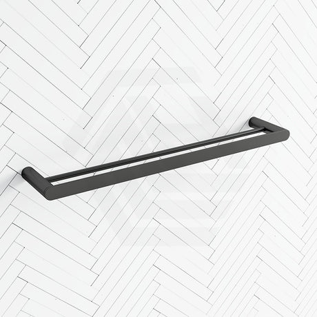 Meir Curvaé 600/800mm Stainless Steel Double Towel Rail Variant Colour Available