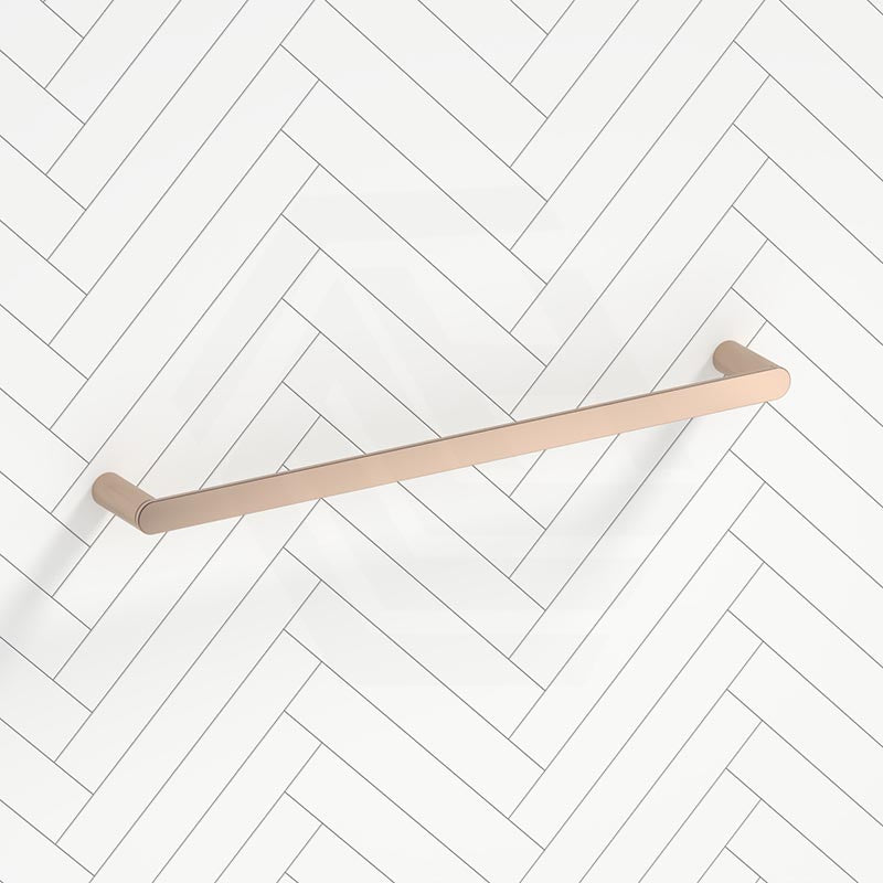 Meir Curvaé 600mm Stainless Steel Single Towel Rail Variant Colour Available