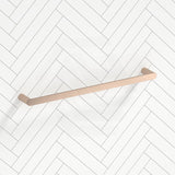 Meir Curvaé 600mm Stainless Steel Single Towel Rail Variant Colour Available