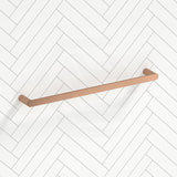 Meir Curvaé 600mm Stainless Steel Single Towel Rail Variant Colour Available