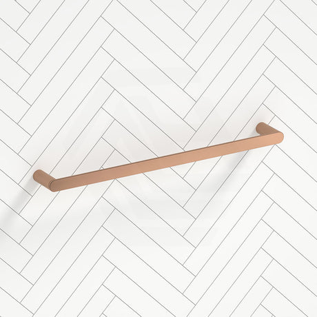 Meir Curvaé 600mm Stainless Steel Single Towel Rail Variant Colour Available
