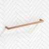 Meir Curvaé 600mm Stainless Steel Single Towel Rail Variant Colour Available
