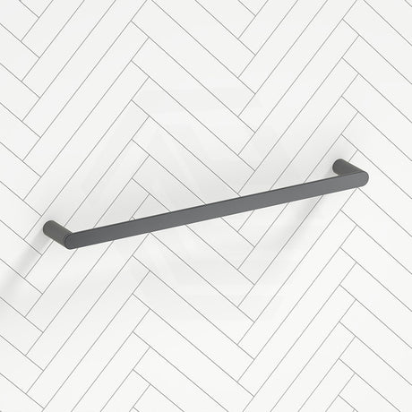 Meir Curvaé 600mm Stainless Steel Single Towel Rail Variant Colour Available