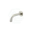Meir Universal 130/200Mm Round Curved Spout Variant Colour Available Brushed Nickel / 130Mm Wall