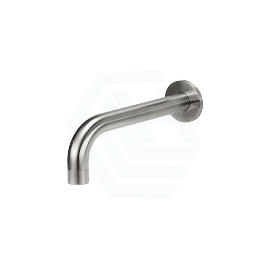 Meir Outdoor Universal Round Curved 316 Stainless Steel Wall Spout