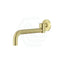 Meir Round Solid Brass Swivel Wall Spout Variant Colour Available Tiger Bronze Spouts