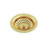 Meir Lavello Sink Strainer and Waste Plug Basket with Stopper Variant Colour Available