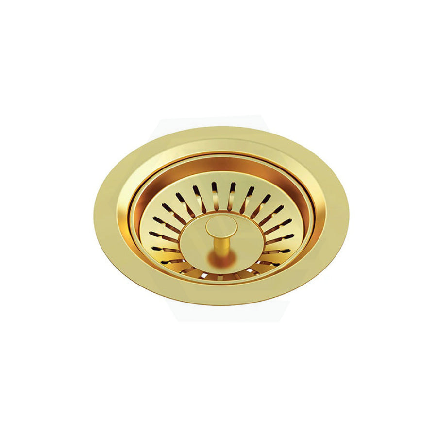 Meir Lavello Sink Strainer and Waste Plug Basket with Stopper Variant Colour Available