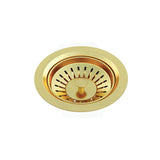 Meir Lavello Sink Strainer and Waste Plug Basket with Stopper Variant Colour Available