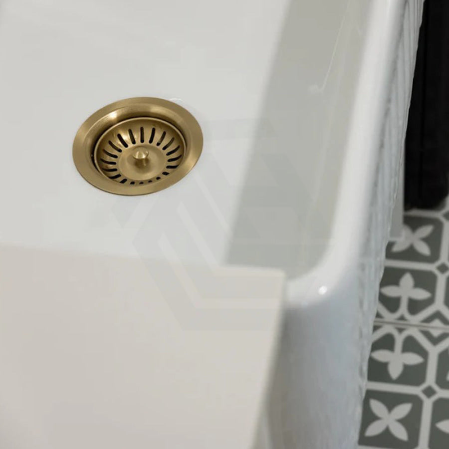 Meir Lavello Sink Strainer and Waste Plug Basket with Stopper Variant Colour Available