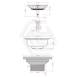 Meir Lavello Sink Strainer and Waste Plug Basket with Stopper Variant Colour Available