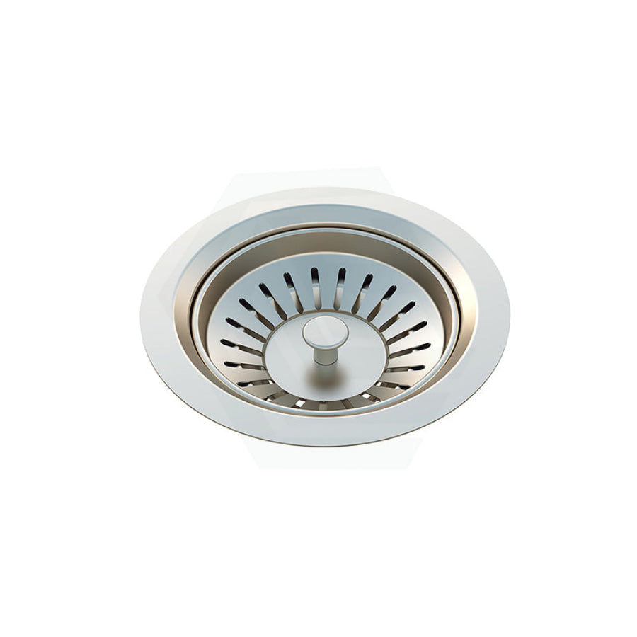 N#3(Nickel) Meir Lavello PVD Brushed Nickel Sink Strainer and Waste Plug Basket with Stopper