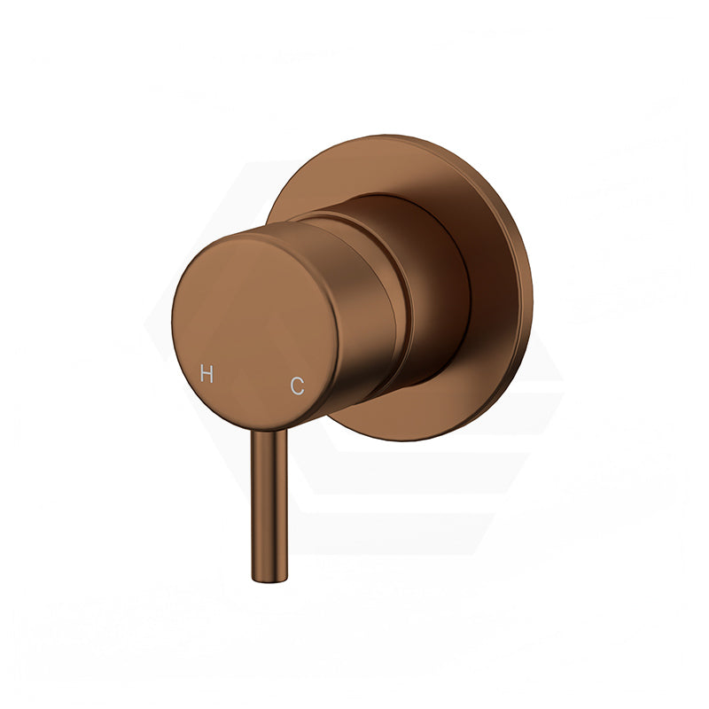 Meir Round Wall Mixer Short Pin-lever Handle Available In Colours