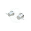 Meir Round Quarter Turn Wall Top Assemblies Variant Colour Available Polished Chrome