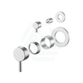 Meir Round Diverter Mixer Pin Lever Handle Trim Kit Only Variant Colour Available Polished Chrome