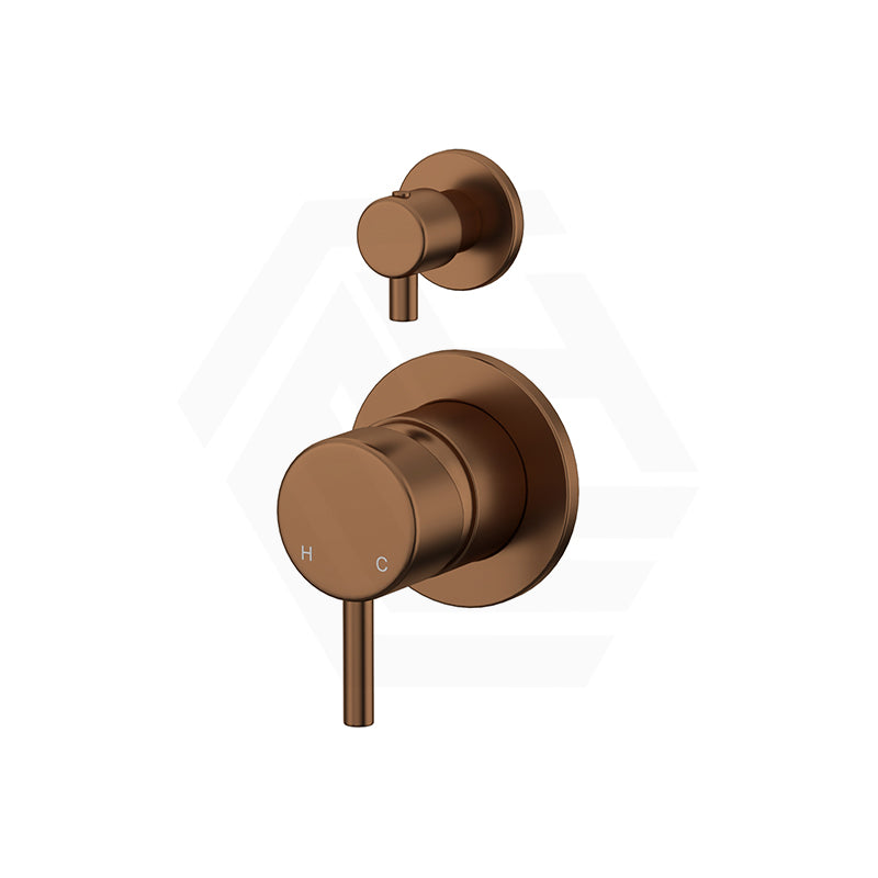 Meir Round Diverter Mixer Pin Lever Handle Variant Colour Available